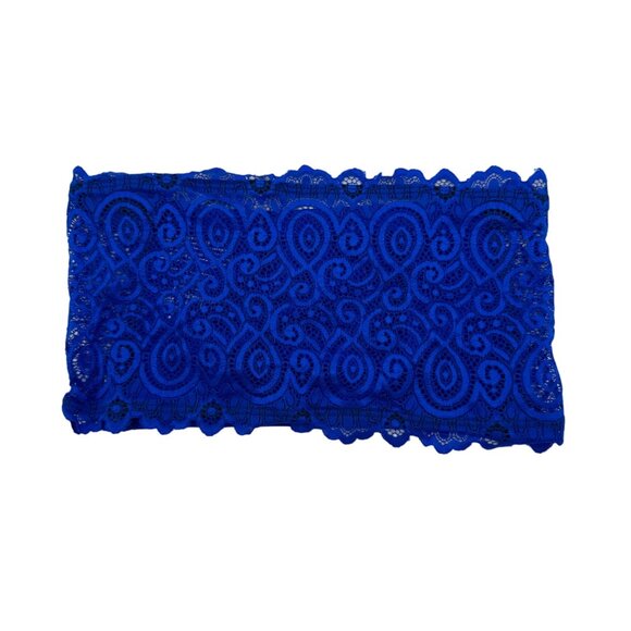 Free People - Royal Blue‎ Lace Front Bandeau - XS-S - Picture 5 of 7